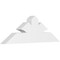 Ekena Millwork Richland Architectural Grade PVC Gable Bracket, 48"W x 16"H x 4"D x 6"F, 8/12 Pitch GBP048X16X0406RIC00 - alternate 1